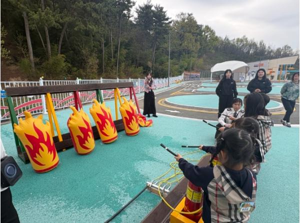 사천시어린이교통체험장, 사천소방서와 함께하는 ‘소방안전교육’ 운영