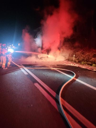 영동소방서, 차량 화기 초기 대응 중요... 차량용 소화기 비치 당부