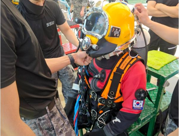 중부해경청, 해경-해군 합동 수색구조 훈련실시